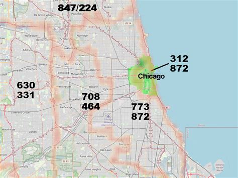 312 roman number|312 area code map.